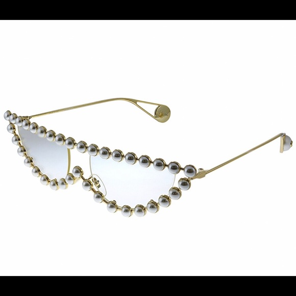 GUCCI HOLLYWOOD FOREVER COLLECTION Women’s irregular 53mm sunglasses - Picture 16 of 17